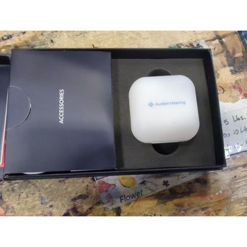 Audien Hearing ATOM PRO 2 Wireless Rechargeable OTC Hearing Aids, Premium Comfort Design and Nearly Invisible