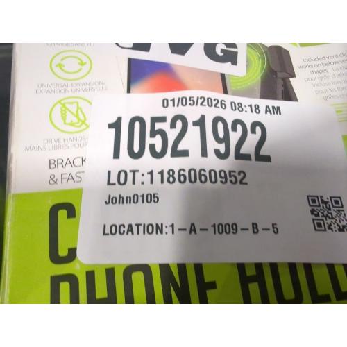 Bracketron PwrUp Automatic Universal 15W Qi Fast Wireless Charging 3 in 1 Dashboard Windshield and Vent Mount