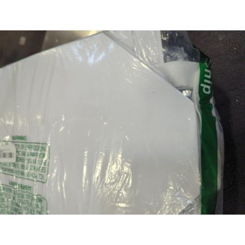 ZENFUN Set of 25 Insulated Take Away Bags, Small Insulated Cooler Bag Grocery Bags, White Thermal Bags for Hot&cold Frozen Food, Food Delivery, 9.5 x 6 x 10 Inches