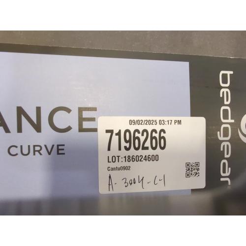 Bedgear Balance Cuddle Curve Performance Pillow - Size 0.0 - Moisture-Wicking Pillow for Side Sleepers - Medium Firmness Bed Pillow- Hypoallergenic  W