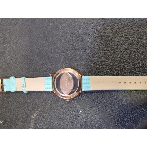 Techmate Women's Quartz Watch analog display and leather strap