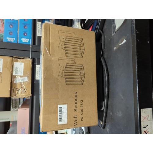 Modern Wall Sconce Set of Two Indoor Wall Lamp Black Wall Sconces Crystal Wall Light Bathroom Vanity Light Fixtures Wall Mounted Room Sconce Wall Lighting