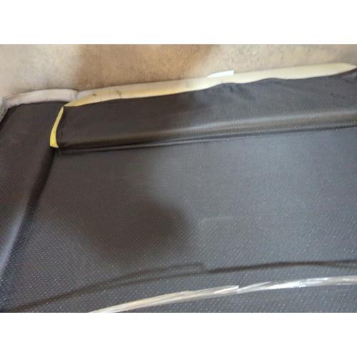 Gray Oversized Upholstered Square Arm Chaise Lounge Full Foam Sofa Couch