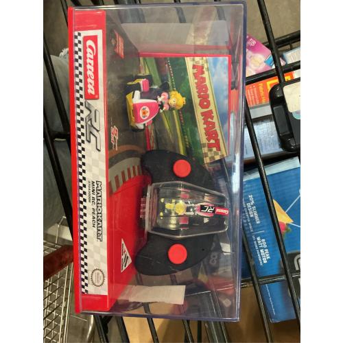 Carrera RC Nintendo Mario Kart 2.4 GHz Mini Collectible Radio Remote Control Toy Car Vehicle PEACH