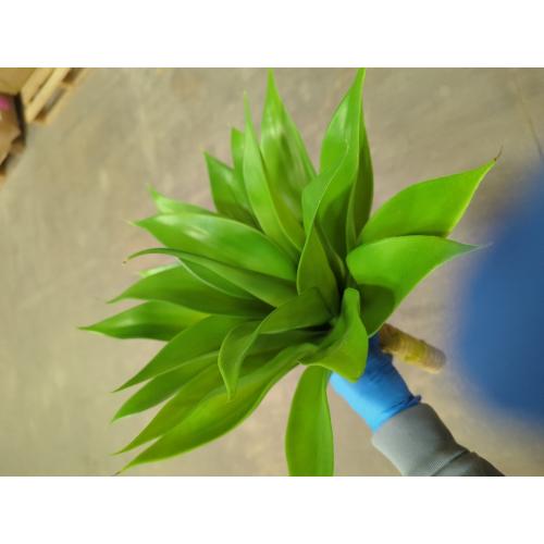 Produt new, box inspected Artificial Agave Plants, UV Resistant Fake Agave Planters for Indoor and Outdoor Decorating Artificial Plants for Outdoors Fake Plants (2Pack, 12.6) Green