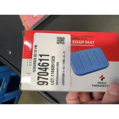 Medic Therapeutics 5 x 3 Diatomite Non-Slip Quick Dry Multipurpose Mat 3-Pack