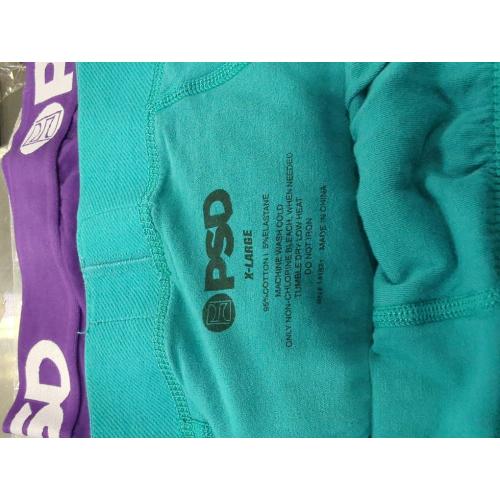 Size XL 2 pack PSD Underwear Mens Boxer Briefs - Solid Basics, Standard Length Pack & Singles, Soft & Breathable Boxer Briefs for Men