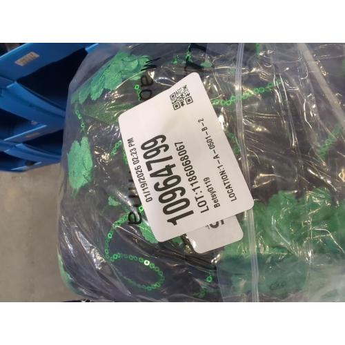 Size L.JEZISYMA Women's Flower Ballroom Spanish Waltz Party Long Swing Practice Race Dance Skirt