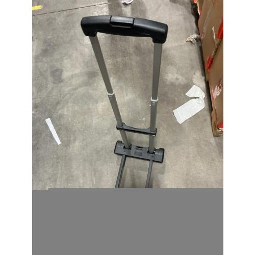 KEDSUM Mini Luggage Cart with Wheels Foldable, Lightweight Trolley Cart with Wheels, Expandable Baseplate Foding Hand Truck, 120 LBS Portable Dolly for Airport, Travel and Moving, 100% Aluminum
