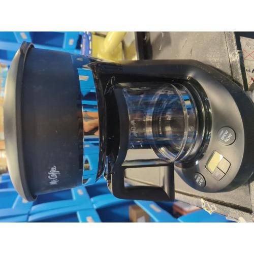 Mr. Coffee 5-Cup Programmable Coffee Maker Black: Drip Coffee Machine, Electric, Dishwasher-Safe, Paper Filter, 25 oz Capacity