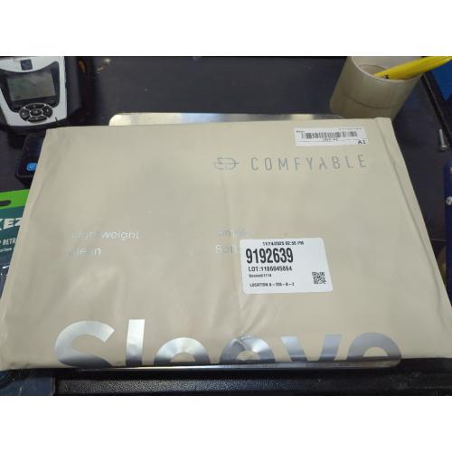 Black Comfyable Laptop Sleeve 13 Inch Precisely Compatible with MacBook Air M4 2025-2018 & MacBook Pro M2 2022 M1 2020-2016, Faux Leather Cover Case, Black