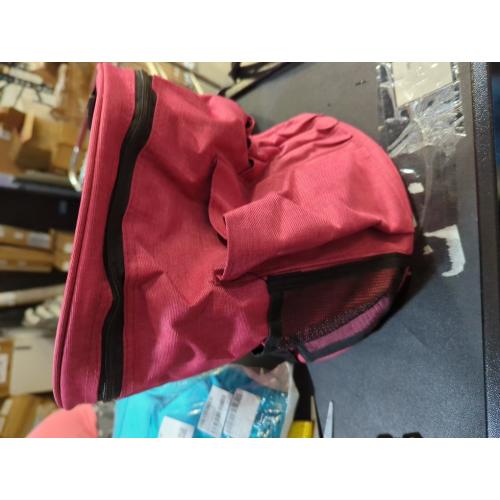 SumDirect Knitting Bag, Yarn Organizer Tote Bag Portable Storage Bag for Yarns, Carrying Projects, Knitting Needles, Crochet Hooks, Manuals and Other Accessories (Pink)
