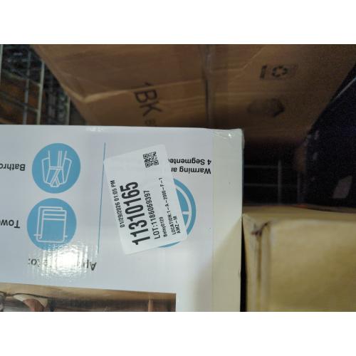 Large Towel Warmer for Bathroom - Heated Towel Warmers Bucket, Wood Handle, Auto Shut Off, Fits Up to Two 40X70 Oversized Towels, Bathrobes, Blankets, for Mother's Gifts, White