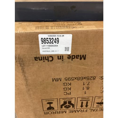 Hasipu Vanity Mirror with Lights, 28 x 20 LED Makeup Mirror, Light up Mirror with 10X Magnification and Phone Holder, USB Charging Port, Smart Touch 3 Colors Dimmable, 360° Rotation (White)