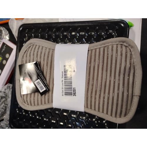 All-Clad Premium Pot Holder & Hot Pad: Heat Resistant to 500 Degrees - 100% Cotton, 10x6.25 Hot Pad for Kitchen and Barbeque, (6-Pack), Titanium