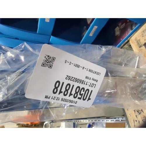 SSWBasics 12 inch Chrome Dimensional Hangrail Bracket for Slotted Standards - 1 inch slots 2 inch on center - Pack of 4