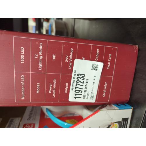 Kwaiffeo Christmas Lights Outdoor, 8 Tubes Meteor Shower Lights LED Snow Falling Icicle Cascading Light for Xmas Tree Wedding Decoration Party, UL Plug, White