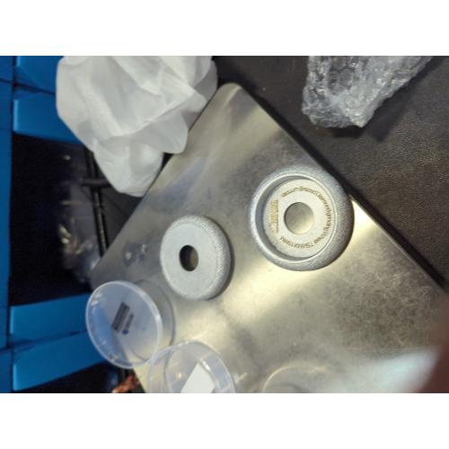 2 pc 75mmx10MM Vacuum Brazed Diamond Grinding Wheel For -bullnose Edge Profile Dia 3 Inch Grinding Disc