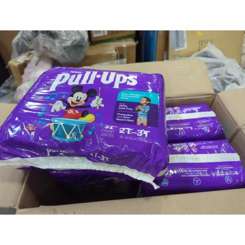 4 Pack Huggies Pull-Ups Boys' Learning Design Ecomm Pack Disposable Training Pants - 2T-3T - 124ct