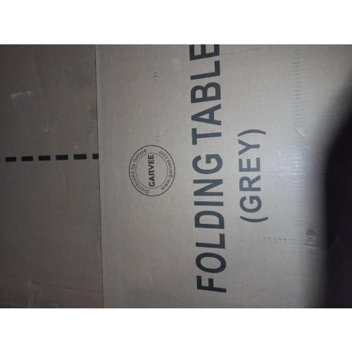 6FT Picnic Table Folding Table Camping Table Plastic Table Fold Up Table Lock for Party Event,White