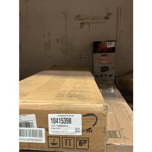 Furologee Long 47 Console Sofa Table with 3 Drawers, Entryway Table with 3-Tier Storage Shelves, Industrial Display Shelf for Entry Way, Hallway, Couch, Living Room, Kitchen, Foyer, Rustic Brown