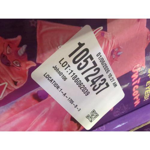 bright eyes blanket with LED light up eyes unicorn