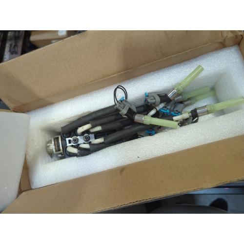 FJ503 Spider Fuel Injectors Assembly w/Bracket Upgraded 6 Cylinder Spider Injectors Compatible with Chevy, GMC, Isuzu, Oldsmobile Models 4.3L V6 Engine, Replace# FJ503, FJ10565