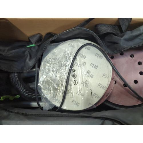 Drywall Sander, 7.2A Electric Drywall Sander with Vacuum Dust Collection, LED Light, 6 Variable Speed Digital Display 900-1800RPM, Foldable & Extendable Handle, 9 Sanding Discs&3 Grid Sandpaper