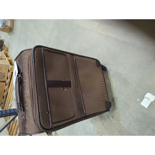 Travelpro Platinum Elite Softside Expandable Carry on Luggage, 8 Wheel Spinner Suitcase, USB Port, Suiter, Men and Women, Rich Espresso Brown, Carry On 21-Inch