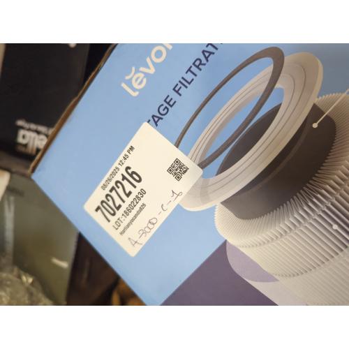 Levoit True HEPA  Air Purifier in White/Silver