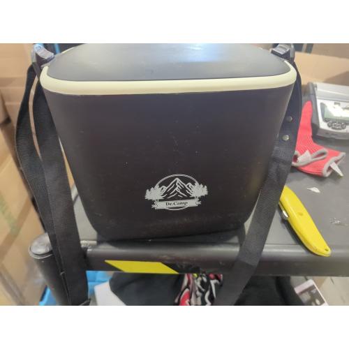 6 QT Insulated Cooler Box for Ice Beverage Food Storage Portable Ice Chest for Camping Picnic Tailgate Outdoor Use Chiller Caja Enfriadora Portátil para Camping