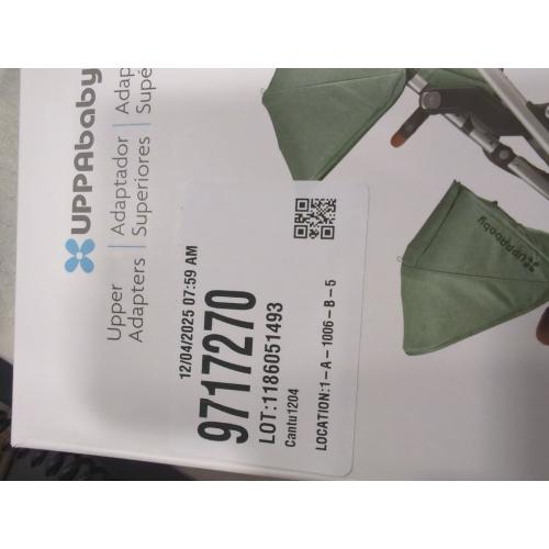 UPPAbaby Upper Adapter for Vista, Vista V2, and Vista V3 Strollers/ Compatible with Bassinet, Toddler Seat, Aria, Mesa V2, or Mesa Max Infant Car Seats / Quick   Secure Attachment / 1 Set