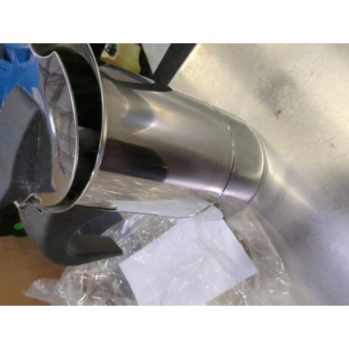 4 Cup Stovetop Espresso Maker Stainless Steel Moka Pot Stove Top Percolator Italian Coffee Makers Capable Mocha Greca Machine Cafe Classic Induction Cookers for Home and Camping 200ml 6.6oz