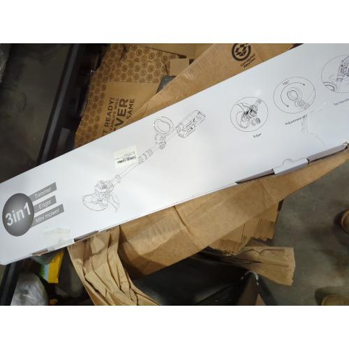 Electric Weed Wacker Cordless, 21V Electric Weed Cordless Eater Battery Powered with 2Pcs 4.0Ah Batteries, 3 in 1 Stringless Grass Trimmer/Edger/Brush Cutter for Lawn Yard Garden