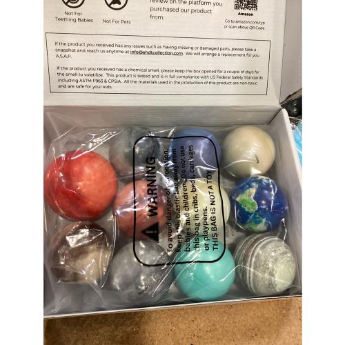 Planets for Kids Solar System Toys 3-5, Solar System for Kids, Space Toys for Kid 5-7, Science Toy Model, Space Balls, Astronaut Toy