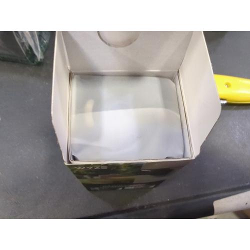 Color Black Wyze Cam V4 Plug-in Indoor and Outdoor Smart-Enabled Security Camera