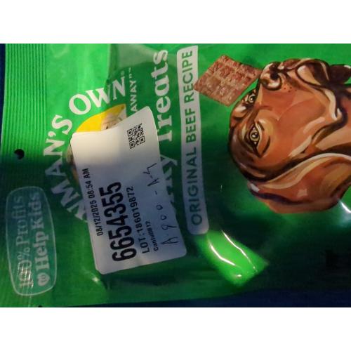 Newman's Own Beef Jerky Dog Treat - 5oz