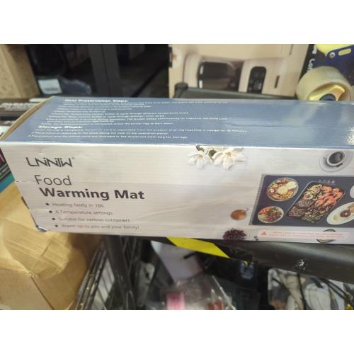Warming Mat For Food Extra Large 36x16 580W Food Warmer Chafing Dishes for Buffet,Food Warming Mat,Food Warmers for Parties Buffet,6 Temp 6 Hour Timer Heating Mat for Food Christmas Gifts