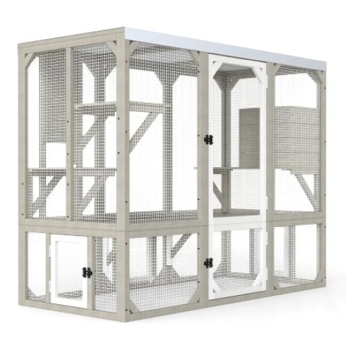 Medium Walk-In Catio Enclosure with Window Access-PET78