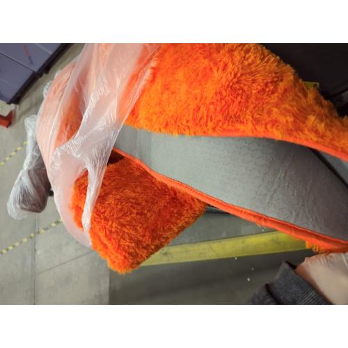 Ophanie Orange Rugs for Living Room Bedroom, 6x9 Fluffy Fuzzy Furry Carpet, Plush Soft Shaggy Bedside Indoor Floor Area Rug for Kids Girls Boys Baby Teen Dorm Nursery Home Decor Aesthetic