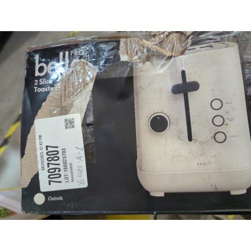 Oatmilk Bella PRO - 2-Slice Toaster with Extra Wide Slots - Oatmilk