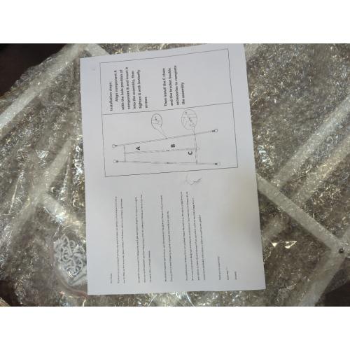 Iron Adjustable Arts & Crafts Easels,58 Inch Metal Easel Stand with Chain Support for Mirror,Floor Easels for Display Wedding Sign(White)