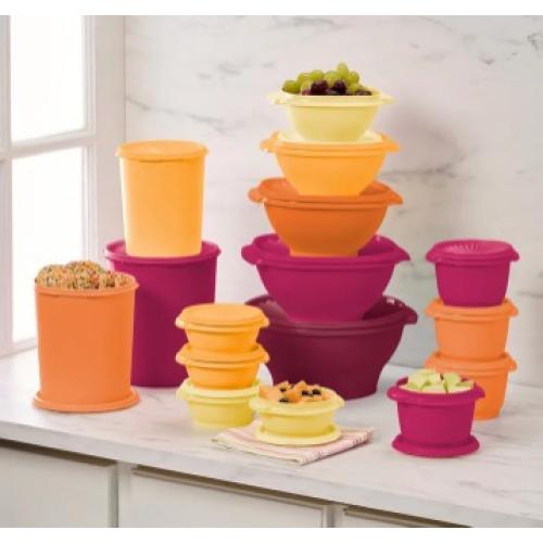 Tupperware Heritage Collection 32-piece Food Storage Container Set MISSING ACCESSORIES/PARTS