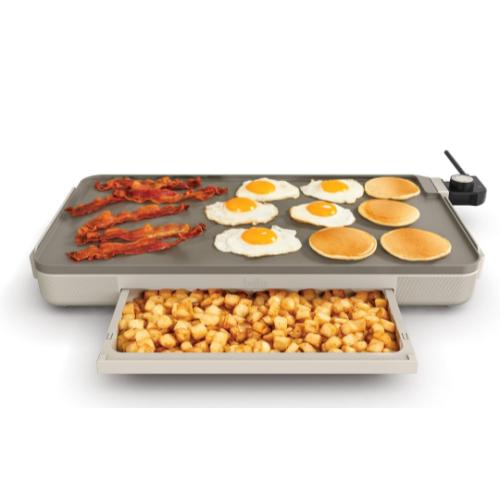 Bella 12 X 22 XL Griddle with Warming Tray NEEDS CLEANING
