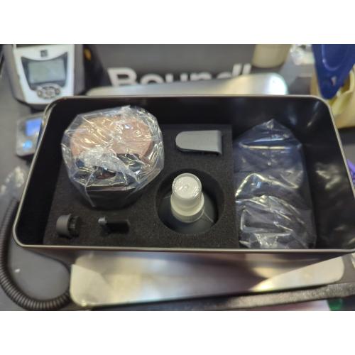 8pc Boundless Audio Vinyl Record Cleaning Kit - 8-in-1 Vinyl Cleaner Kit Includes Carbon Fiber & Velvet Record Brushes, Stylus Brush, Cleaning Solution, Microfiber Cloths & Metal Case