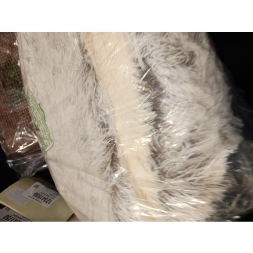 CATISM Cat Bed, Cat Cave for Indoor Cats, Soft Cat Dome, Self-Warming 2 in 1 Foldable Pet Cat House with Washable Cushioned Pillow Calming Fluffy Dog Beds for Small Dogs with Anti-Slip Bottom Brown