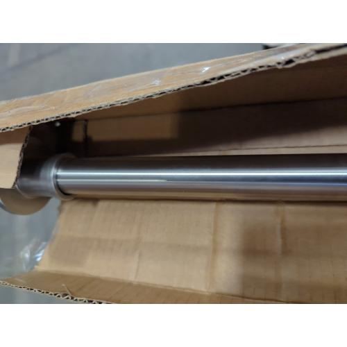 BRIOFOX Industrial Shower Curtain Rod - Never Rust Non-Slip Long Tension Shower Rod 54-90 Inch 304 Stainless Steel, Brushed Nickel