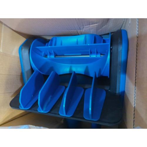 40V Cordless Snow Shovel with 2×4.0Ah Batteries & Fast Charger, Electric Snow Blower with 13.5 Width, 6.5 Depth, 26.5FT Throw Distance, Battery Powered Snow Removal Tool for Driveway