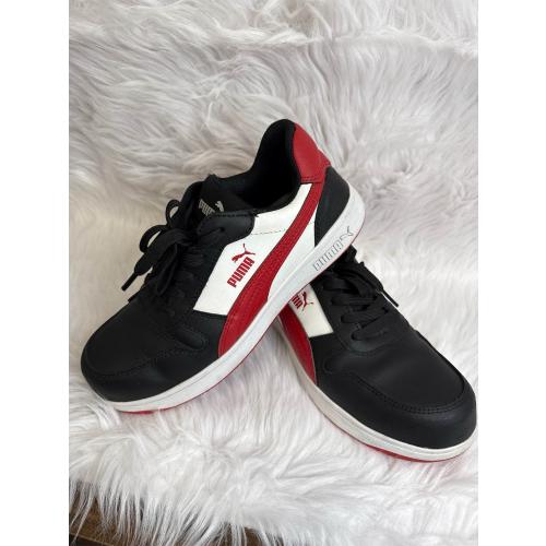 PUMA Men's Frontcourt Leather Low ASTM Eh Sneaker size 8