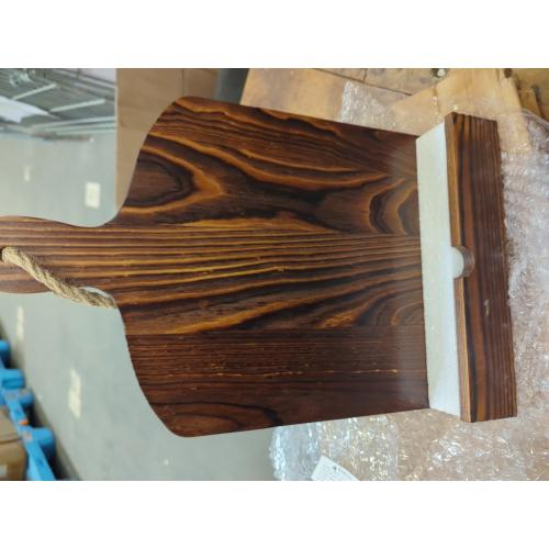 MyGift Cookbook Stand Recipe Book Holder Brown Wood Cutting Board Design | Kitchen Display Easel Reading Support Countertop Cooking Manual Tablet Rest Baking Meal Preparation Home Chef Organizer